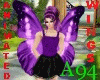 Animated Purple Wings