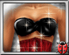 DZG~ PVC & Corset Set Bl
