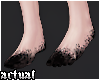 ✨ Black Painted Feet