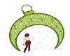 Xmas Ornament Arch Green