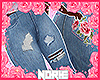 NOR: Roses rip jeans
