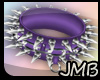 [JMB]Purple Spike Collar