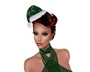 Sm Green Christmas Hat