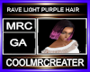 RAVE LIGHT PURPLE HAIR