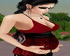 6M Red & Black Lace