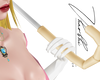 p. peach gloves