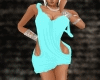 [D] Sexy Aqua Dress