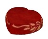 Red kiss pillow