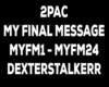 2Pac - My Final Message