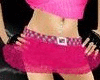 Cloe Pink Skirt w/ Belt