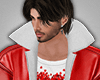 Red Hearts Leather Jkt