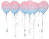 Pnk & Ble Party Balloons