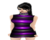Black W/ Purple Dress