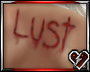 S Lust Cut Back Tattoo