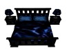 Blue/Black Cuddle Bed