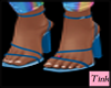 blue shoes