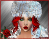 hat fur  white