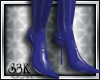 [S3K]PVC Boots Blue