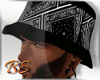 BB: Black  Bandana Hat