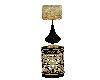 BLK GOLD LAMP