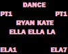 DANCE ELLA ELLA LA PT1