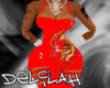 Delilah RedBabyP CatSuit