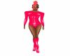 Hot Pink PVC Body Suit