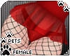 [Pets] Skirt | Red