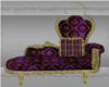 Exquisite purple sofa