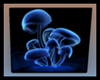 DM Canvas Neon Mushroom