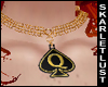 SL QoS Gold Necklace