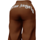 PalmAngelsJoggers Brown