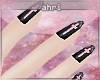 ⓐ Pink Cross Nails