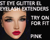 ST EYE GLITTER PINK E