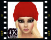 4K Winter Hat Blond Hair