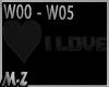 I LOVE YOU Sign effect