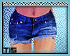 '| Blue Hotpants