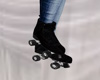 Black Velvet Roller Skat