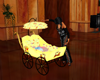 yellowr baby carriage