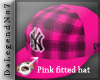 [BE] Pink fitted hat