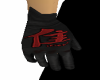 blk red dragon gloves