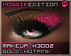 ME|Makeup|Gold/Hotpink