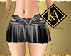 Bat Leather Skirt