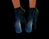 Flashy chained boots