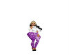 xxl purple leggings