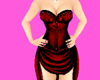 *T* Red Gothic Dress