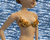 Leopard Bikini Top