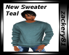 New Teal Sweater 2015
