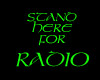 stand here for radio 