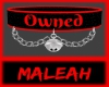 Owned Collar: Red